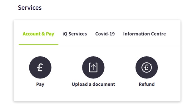 iQ online payment