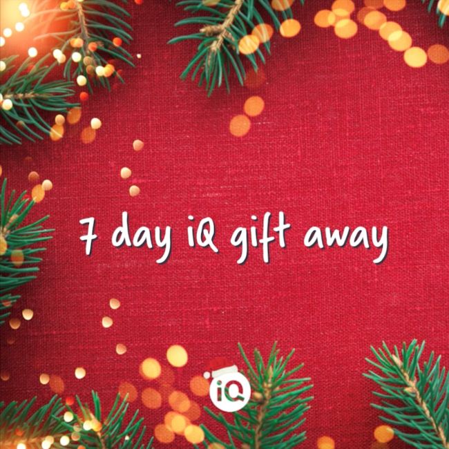 7 Day iQ Gift Away