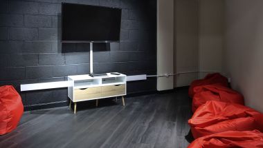 Cinema and games room