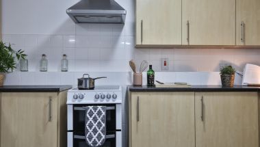 共享厨房和起居空间