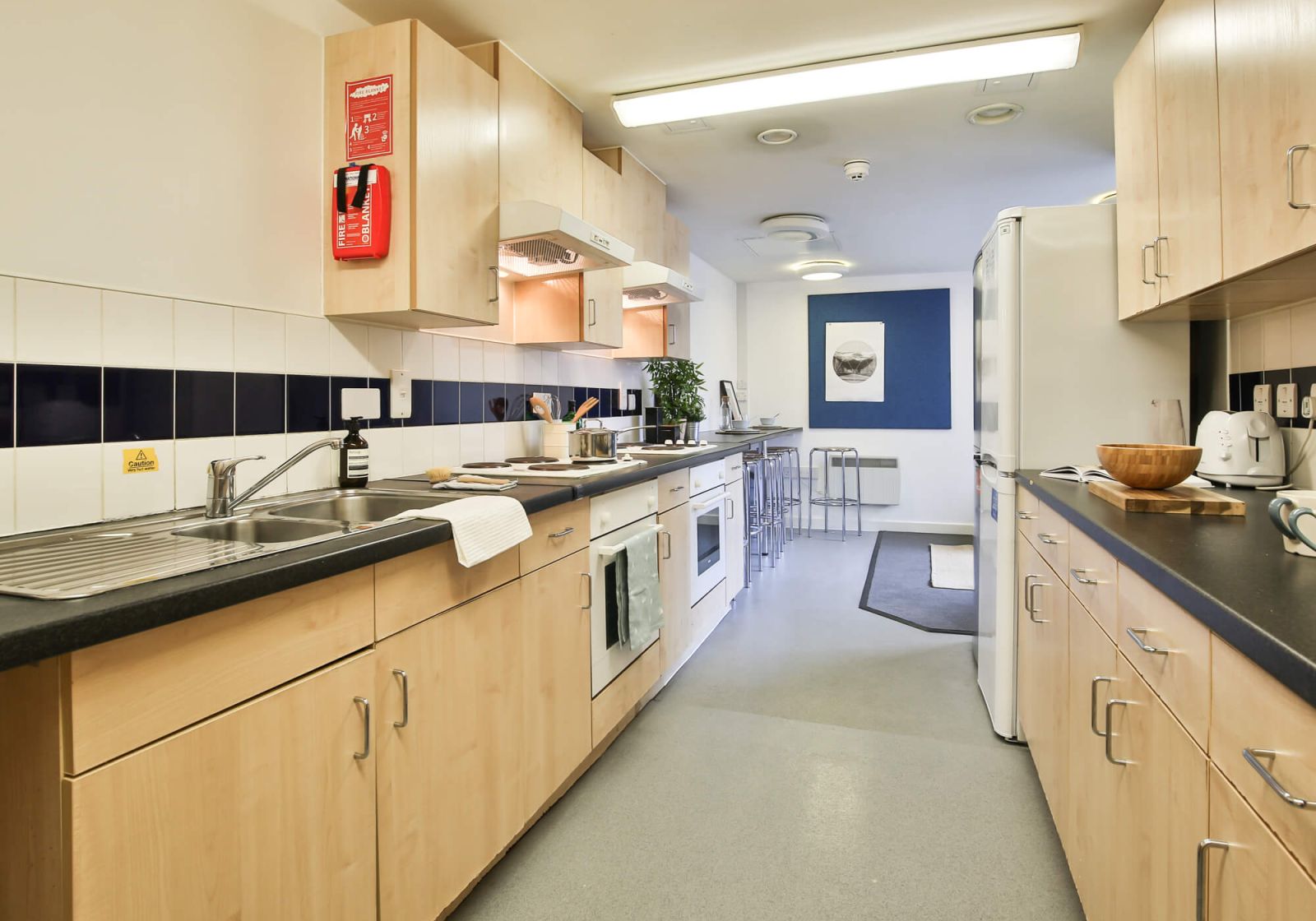 Shared kitchen & living area (Medium layout)